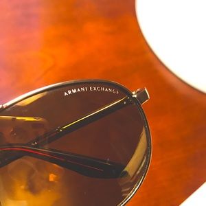 Armani Exchange Vintage Aviator Inspired Eyewear